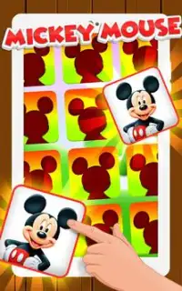 Memory Mickey Kids Games Screen Shot 1