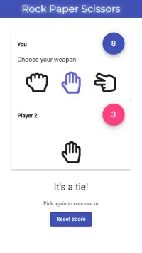 Rock Paper Scissors Screen Shot 2
