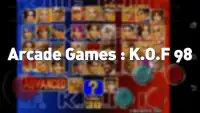 Arcade games : KOF98 Screen Shot 1