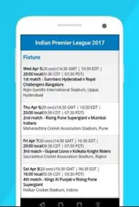 Live Cricket Score & IPL News Screen Shot 3
