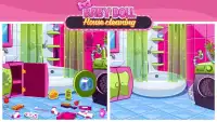 Baby Doll House Cleaning - Home cleanup game Screen Shot 3