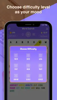 Word Search - Free Game App Screen Shot 1