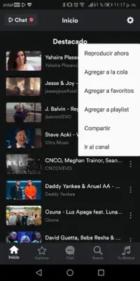 Vider: música para YouTube Screen Shot 4