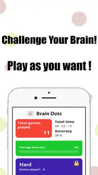 Brain Dots - Brain Training Game Screen Shot 1