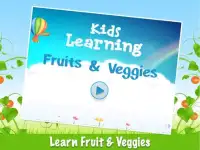 Kid Leaning Fruits And Veggies Screen Shot 0