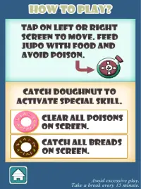 Jupo the Food Catcher (Free) Screen Shot 1