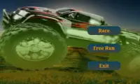 Monster Car Rally Racing Screen Shot 0