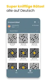 Super Kreuzworträtsel - in Deutsch und kostenlos Screen Shot 3