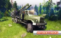 Muddy Driving : Heavy Duty Offroad Trucker Game 3D Screen Shot 3