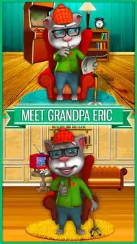 दादाजी एरिक - बात कर बिल्ली Screen Shot 1