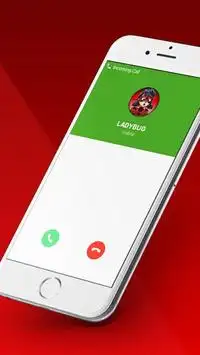 Fake Call From LadyBug Screen Shot 1