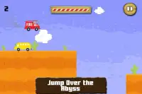 Crazy Jumpy Fire Truck Racing Screen Shot 1