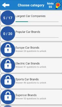 Car Brands Logo Quiz Screen Shot 2