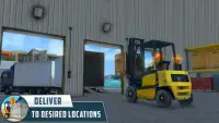 City Cargo Heavy Forklift Simulator 2017 Screen Shot 1