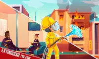 تظاهر بلعب My Firestation Town: Rescue Fireman Screen Shot 1