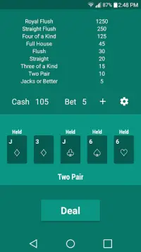 Pocket Poker Screen Shot 3