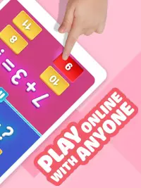 Two players math games online Screen Shot 5