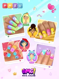 Girls Nail Salon - Manicure games for kids Screen Shot 5