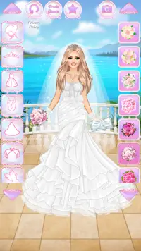 Model Wedding - Girls Games Screen Shot 1