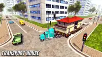 Home Transporter Truck Driving 2019: House Mover Screen Shot 6