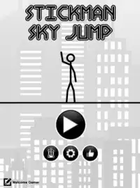 Stickman Sky Jump Screen Shot 9