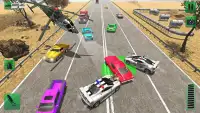 Polisi Kota Highway Chase 2018: Crime Racing Sim Screen Shot 6