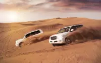 Crazy Drifting desert Jeep 3D Screen Shot 1