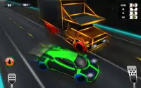 Futuristik Neon Car Traffic Racer Screen Shot 0