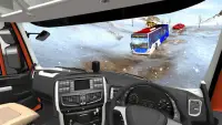 Big Mountain Snow Bus Driving Simulator 3D Screen Shot 3