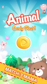 Animal Candy Blast Mania ! Screen Shot 0