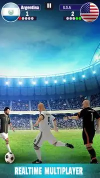 Clash real football Russian Go  - Univers Cup 2018 Screen Shot 5
