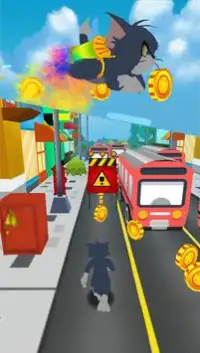 Subway Dash Tom Runner Screen Shot 0