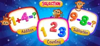 Permainan pembelajaran matematik kanak-kanak prase Screen Shot 4