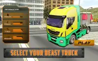 3D Truck Sim Free Roam 2016 Screen Shot 13