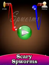 Spworms - cor cobra esmagar Screen Shot 8