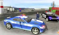 Flying Police Car Prisoner Transport 2017 Screen Shot 2