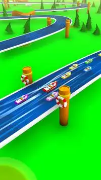 Mini Speed Boat Racing Game: ボートレースゲーム Screen Shot 0