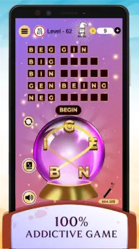 Word Wizard Puzzle - Connect Letters Screen Shot 2