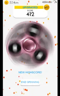 Fidget Spinner Simulador 2020 - Reto de la Spinner Screen Shot 8