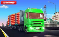 Cargo Truck - Pościg policyjny Ładowarka Kierowca Screen Shot 5