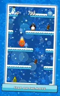 Penguin: Frozen Fall Screen Shot 2