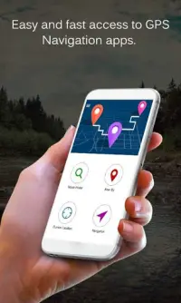 GPS Locator Navigator Maps Screen Shot 4