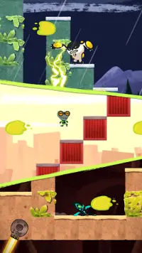 Ben 10 - Super Slime Ben Screen Shot 2