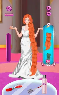 Braided Hair Salon Girl Game Screen Shot 0