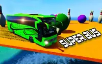 Superhero Bus Racing Stunts Drive: Top Speed Game Screen Shot 2