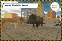 코뿔소의 생존 시뮬레이터 Screen Shot 4