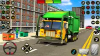Trash Truck Games Simulator 3D Screen Shot 1