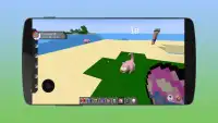pixelmon go crafting & building: MCPE mod World 3D Screen Shot 1