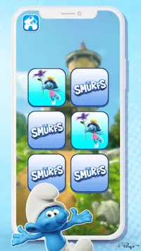 The Smurfs - Educational Games Screen Shot 2