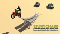 moto cross Stunt Ramp Chase Simulator 2020 Screen Shot 0
